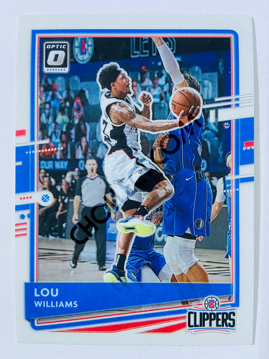 Lou Williams - Los Angeles Clippers 2020-21 Panini Donruss Optic #14