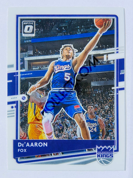 De'Aaron Fox - Sacramento Kings 2020-21 Panini Donruss Optic #23