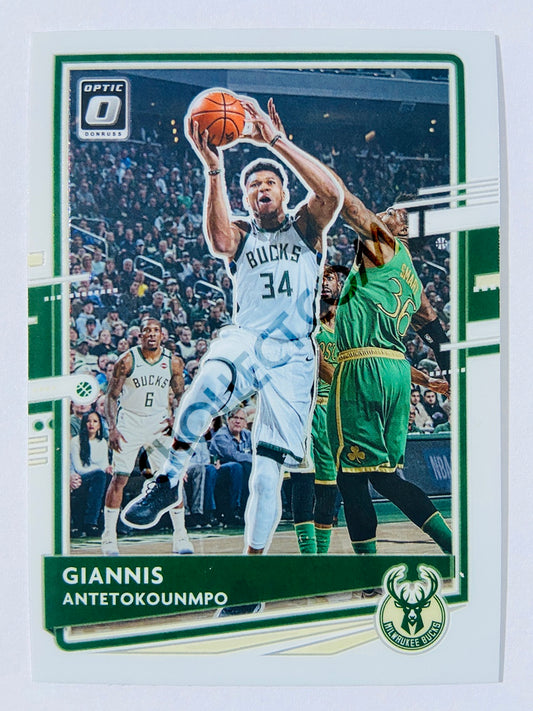 Giannis Antetokounmpo - Milwaukee Bucks 2020-21 Panini Donruss Optic #29