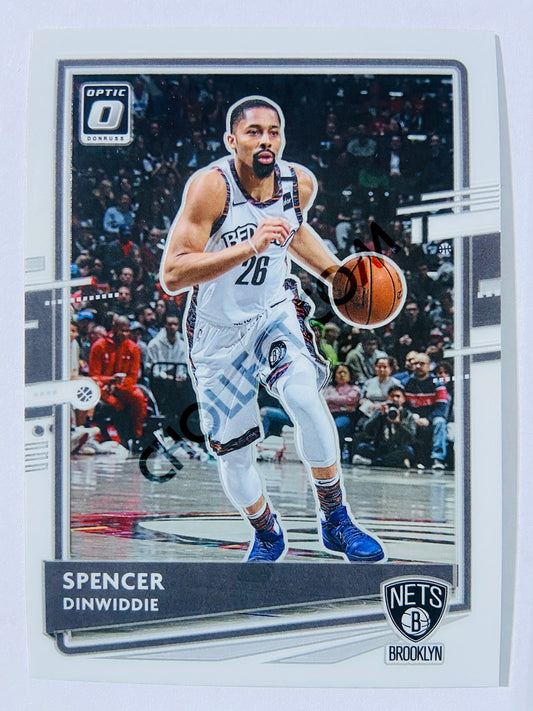 Spencer Dinwiddie - Brooklyn Nets 2020-21 Panini Donruss Optic #43