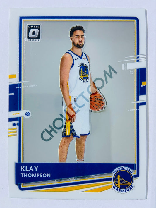 Klay Thompson - Golden State Warriors 2020-21 Panini Donruss Optic #49