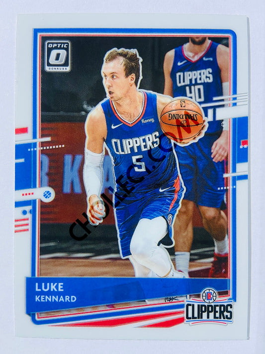 Luke Kennard - Los Angeles Clippers 2020-21 Panini Donruss Optic #65