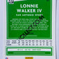 Lonnie Walker IV - San Antonio Spurs 2020-21 Panini Donruss Optic #83
