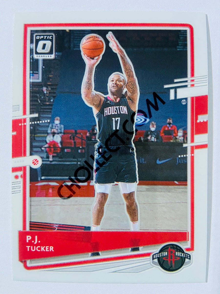 P.J. Tucker - Houston Rockets 2020-21 Panini Donruss Optic #108