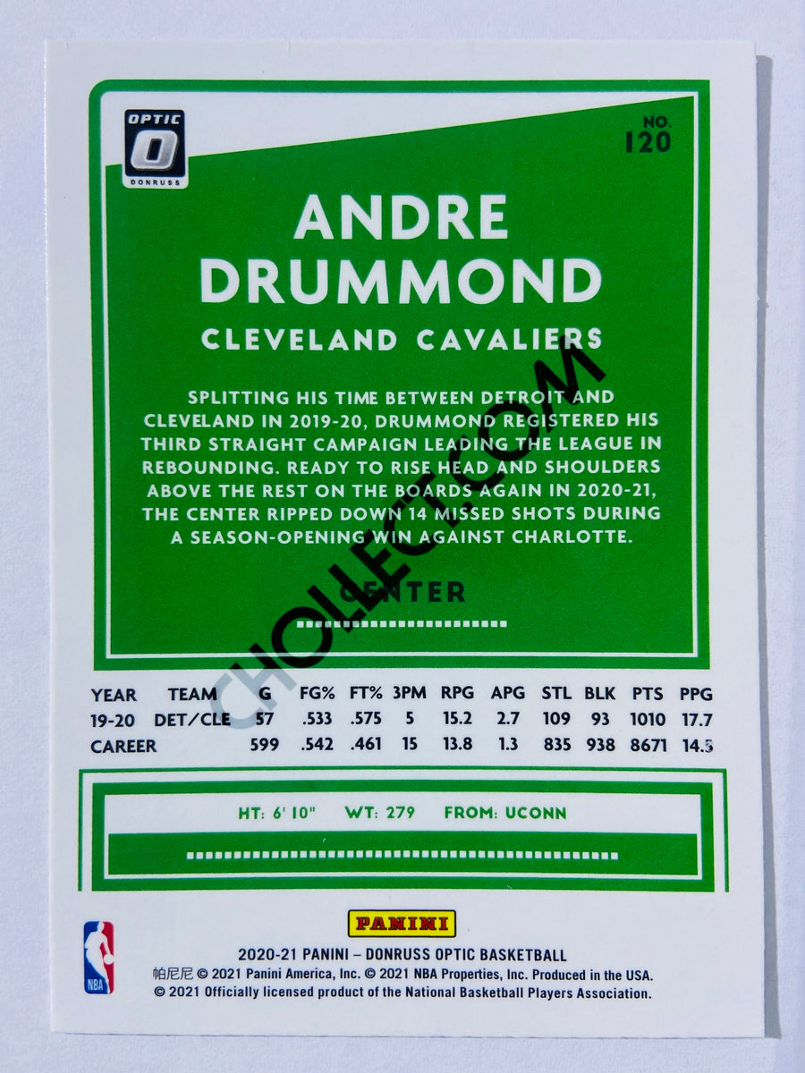 Andre Drummond - Cleveland Cavaliers 2020-21 Panini Donruss Optic #120