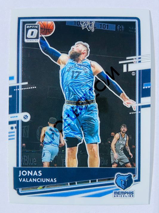 Jonas Valanciunas - Memphis Grizzlies 2020-21 Panini Donruss Optic #128