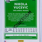 Nikola Vucevic - Orlando Magic 2020-21 Panini Donruss Optic #130
