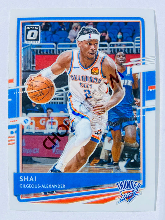 Shai Gilgeous-Alexander - Oklahoma City Thunder 2020-21 Panini Donruss Optic #143