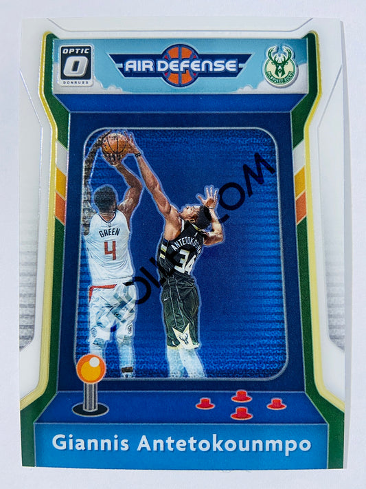 Giannis Antetokounmpo - Milwaukee Bucks 2020-21 Panini Donruss Optic Air Defense Insert #1