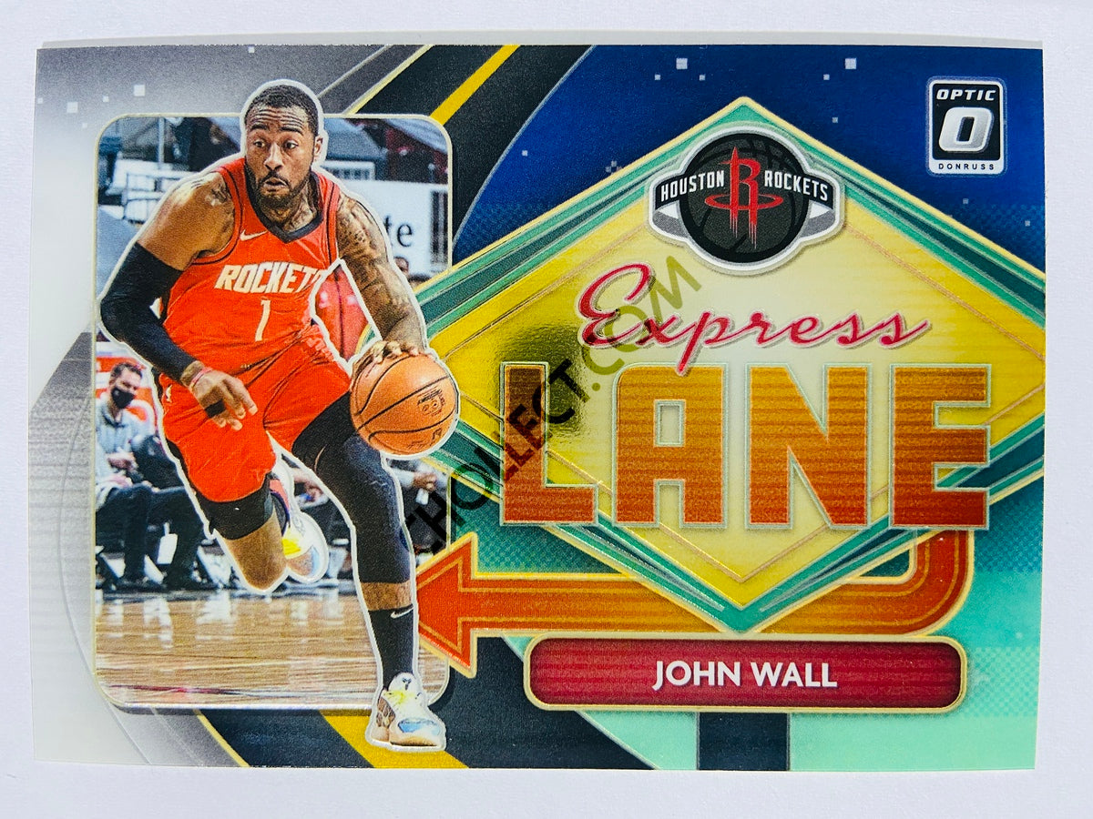 John Wall - Houston Rockets 2020-21 Panini Donruss Optic Express Lane #16