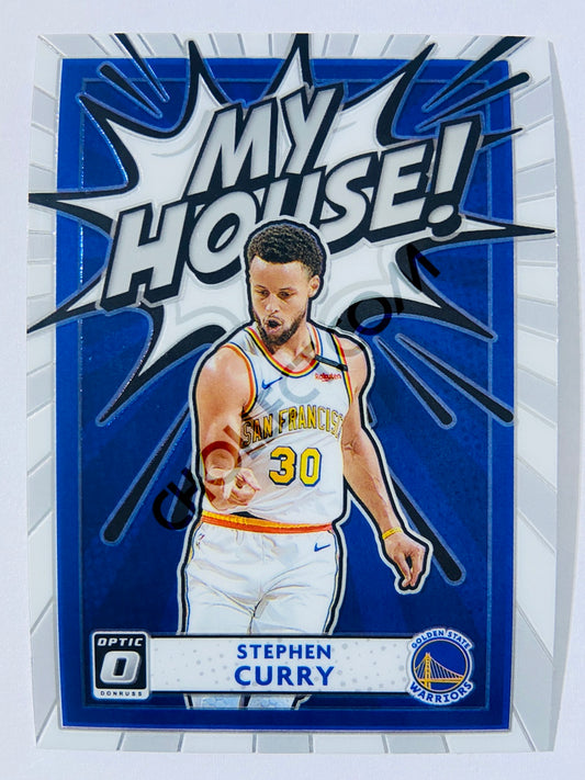 Stephen Curry - Golden State Warriors 2020-21 Panini Donruss Optic My House! #5