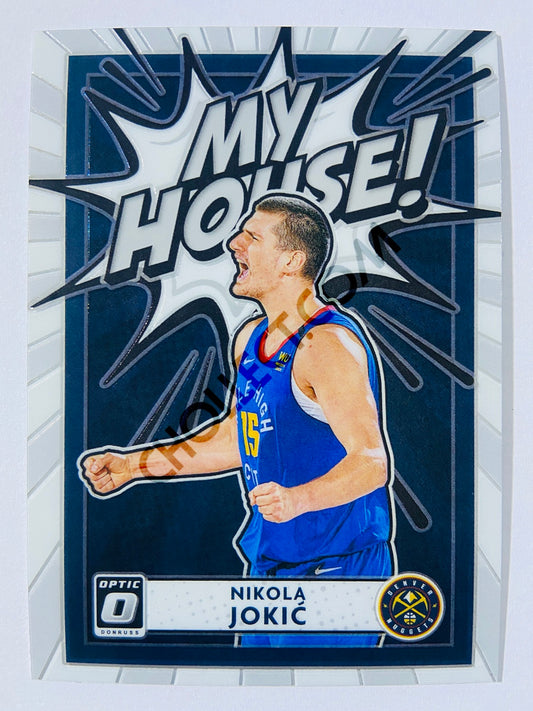 Nikola Jokic - Denver Nuggets 2020-21 Panini Donruss Optic My House! #9