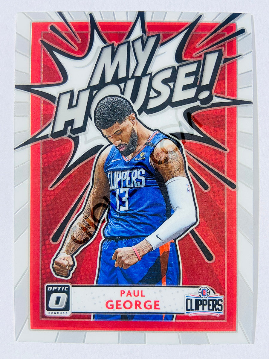 Paul George - Los Angeles Clippers 2020-21 Panini Donruss Optic My House! #11