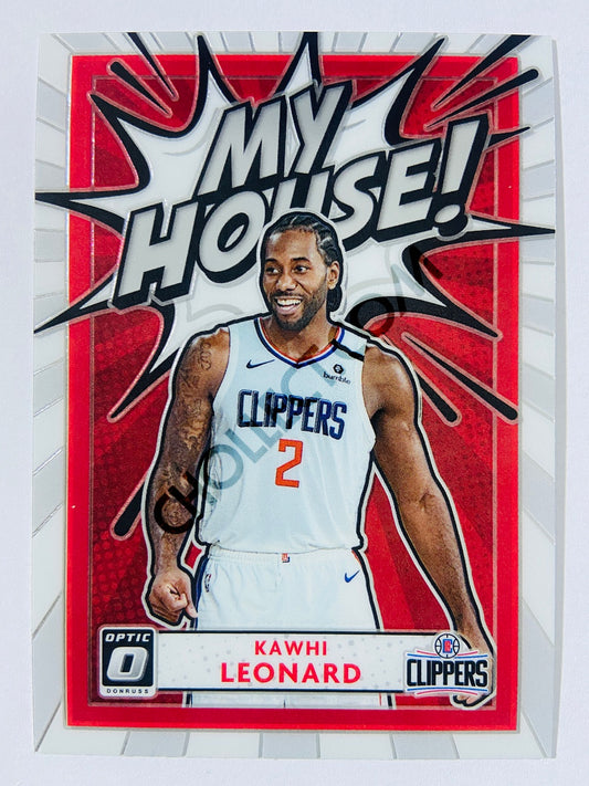 Kawhi Leonard - Los Angeles Clippers 2020-21 Panini Donruss Optic My House! #19