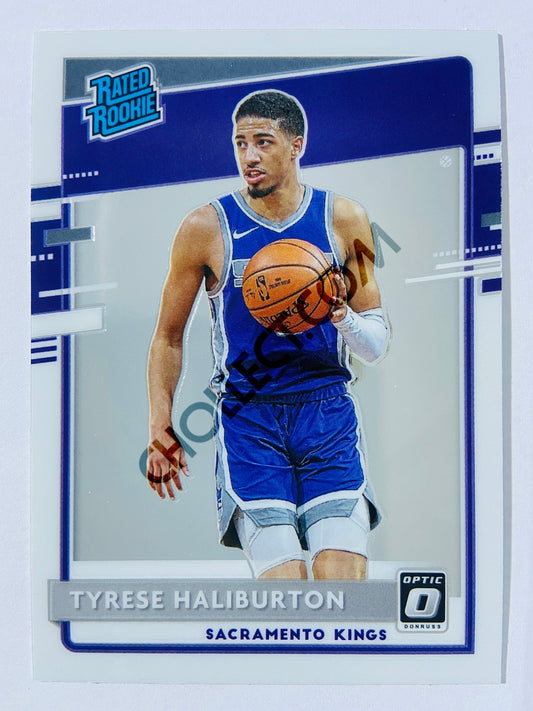 Tyrese Haliburton - Sacramento Kings 2020-21 Panini Donruss Optic Rated Rookie #162