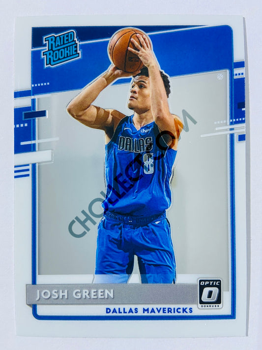 Josh Green - Dallas Mavericks 2020-21 Panini Donruss Optic Rated Rookie #168