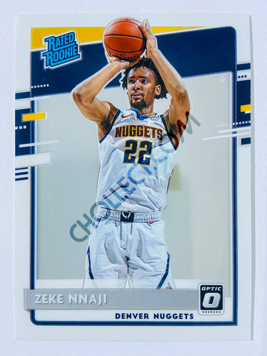 Zeke Nnaji - Denver Nuggests 2020-21 Panini Donruss Optic Rated Rookie #172