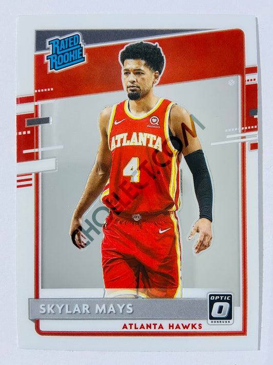 Skylar Mays - Atlanta Hawks 2020-21 Panini Donruss Optic Rated Rookie #196