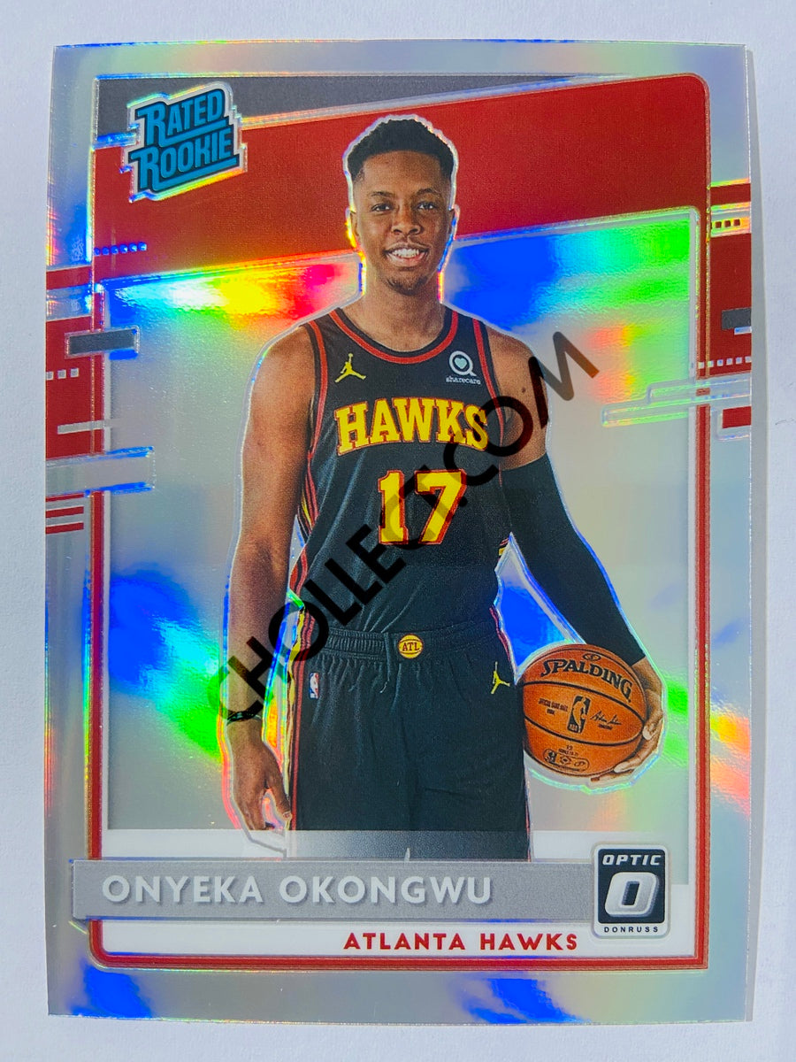 Onyeka Okongwu - Atlanta Hawks 2020-21 Panini Donruss Optic Rated Rookie Silver Holo Parallel #156