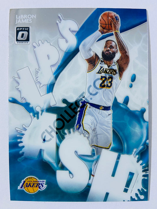 LeBron James - Los Angeles Lakers 2020-21 Panini Donruss Optic Splash #13