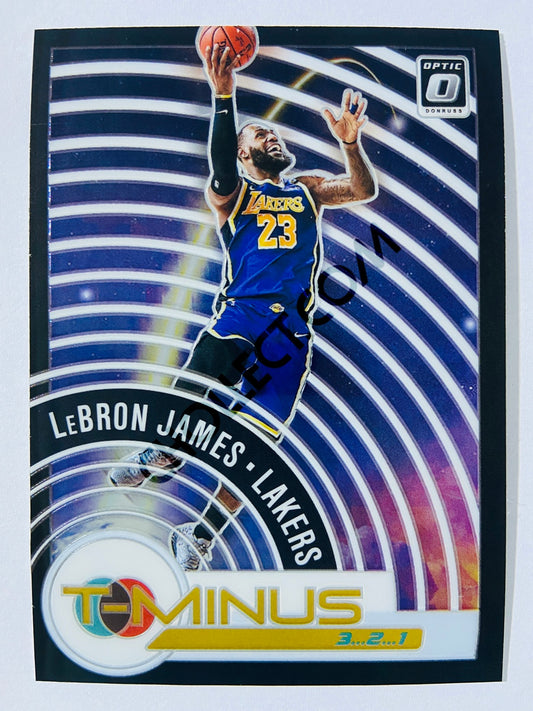 LeBron James - Los Angeles Lakers 2020-21 Panini Donruss Optic T-Minus 3.2.1. #9