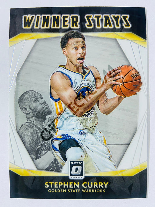 Stephen Curry - Golden State Warriors 2020-21 Panini Donruss Optic Winner Stays #3