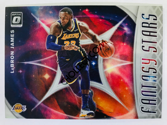 LeBron James - Los Angeles Lakers 2019-20 Panini Donruss Optic Fantasy Stars #14