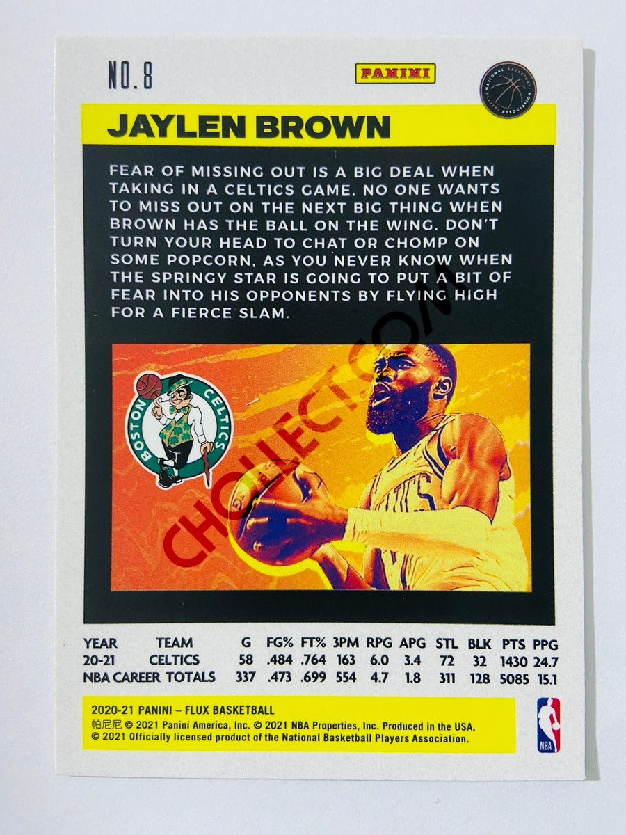 Jaylen Brown - Boston Celtics 2020-21 Panini Flux #8