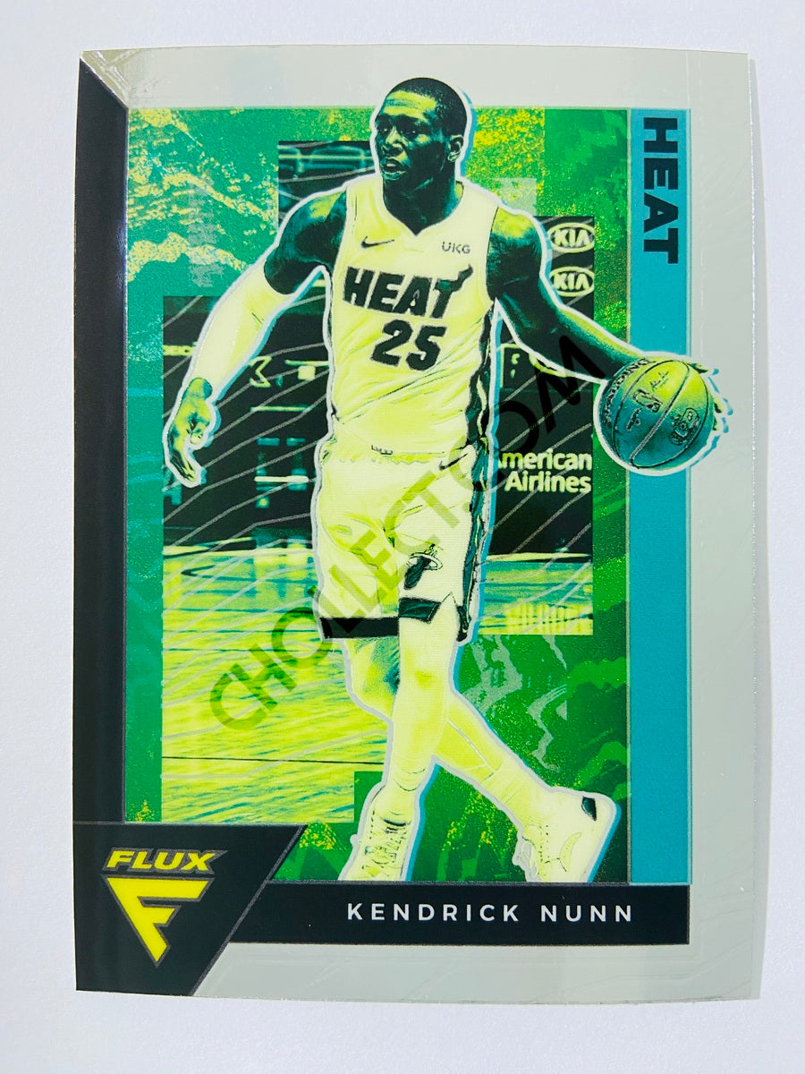 Kendrick Nunn - Miami Heat 2020-21 Panini Flux #92
