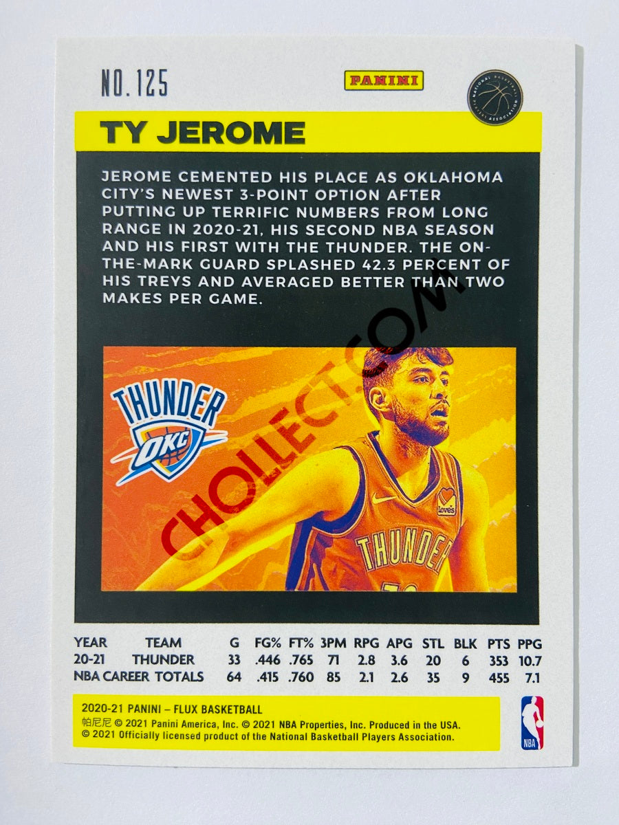 Ty Jerome - Oklahoma City Thunder 2020-21 Panini Flux #125