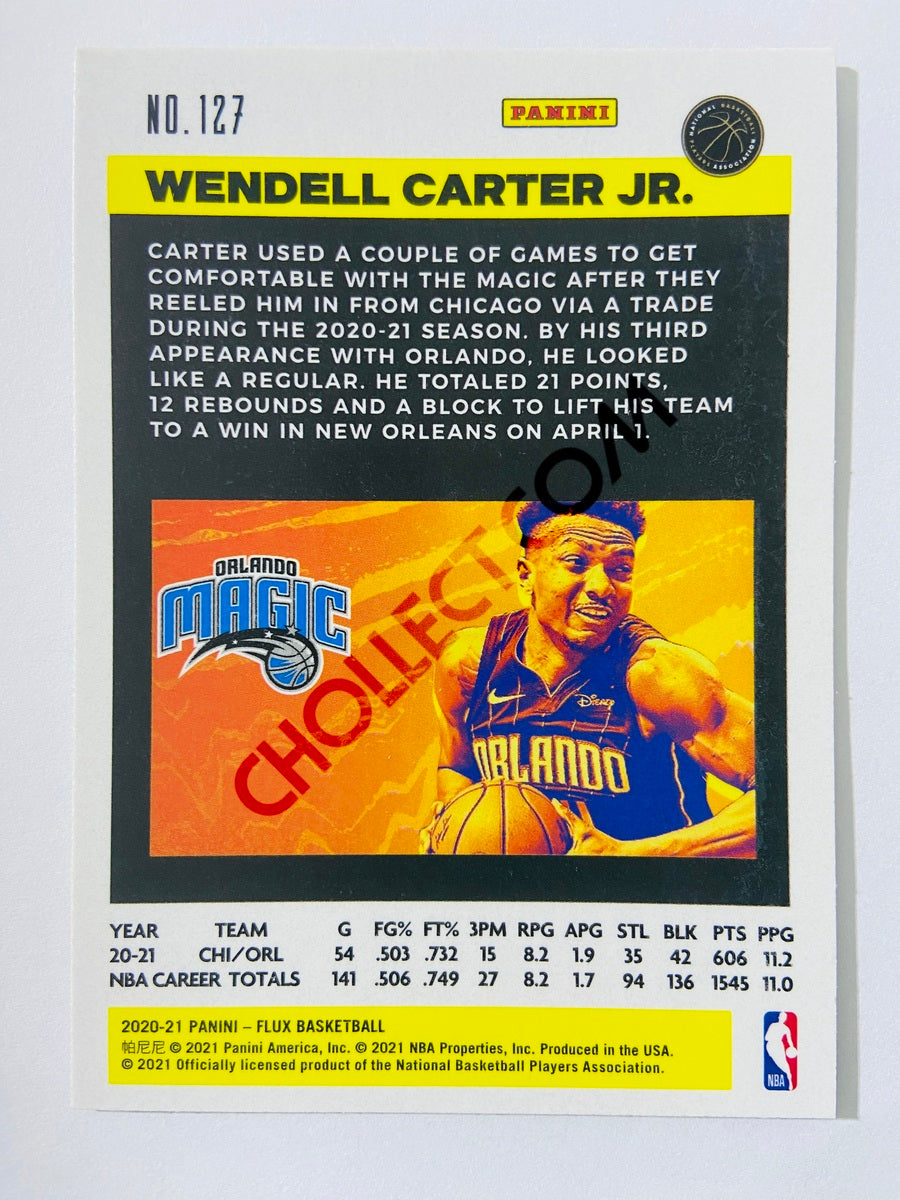 Wendell Carter Jr. - Orlando Magic 2020-21 Panini Flux #127