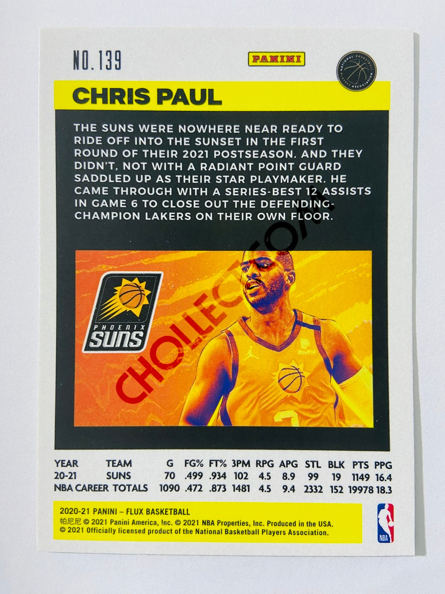 Chris Paul - Phoenix Suns 2020-21 Panini Flux #139