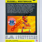 Russell Westbrook - Washington Wizards 2020-21 Panini Flux Light Blue Parallel #176