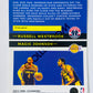 Magic Johnson / Russell Westbrook - Los Angeles Lakers / Washington Wizards 2020-21 Panini Flux Deja Vu Insert Silver Parallel #5
