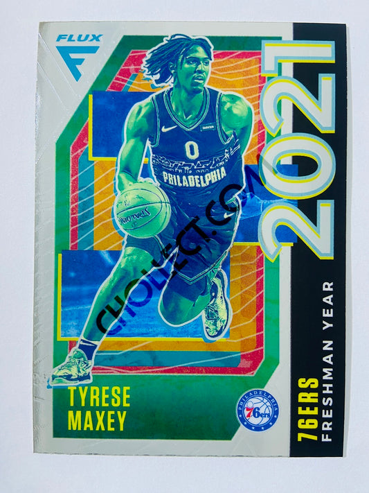 Tyrese Maxey - Philadelphia 76ers 2020-21 Panini Flux Freshman Year #9