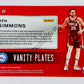 Ben Simmons – Philadelphia 76ers 2020-21 Panini Hoops Vanity Plates #20