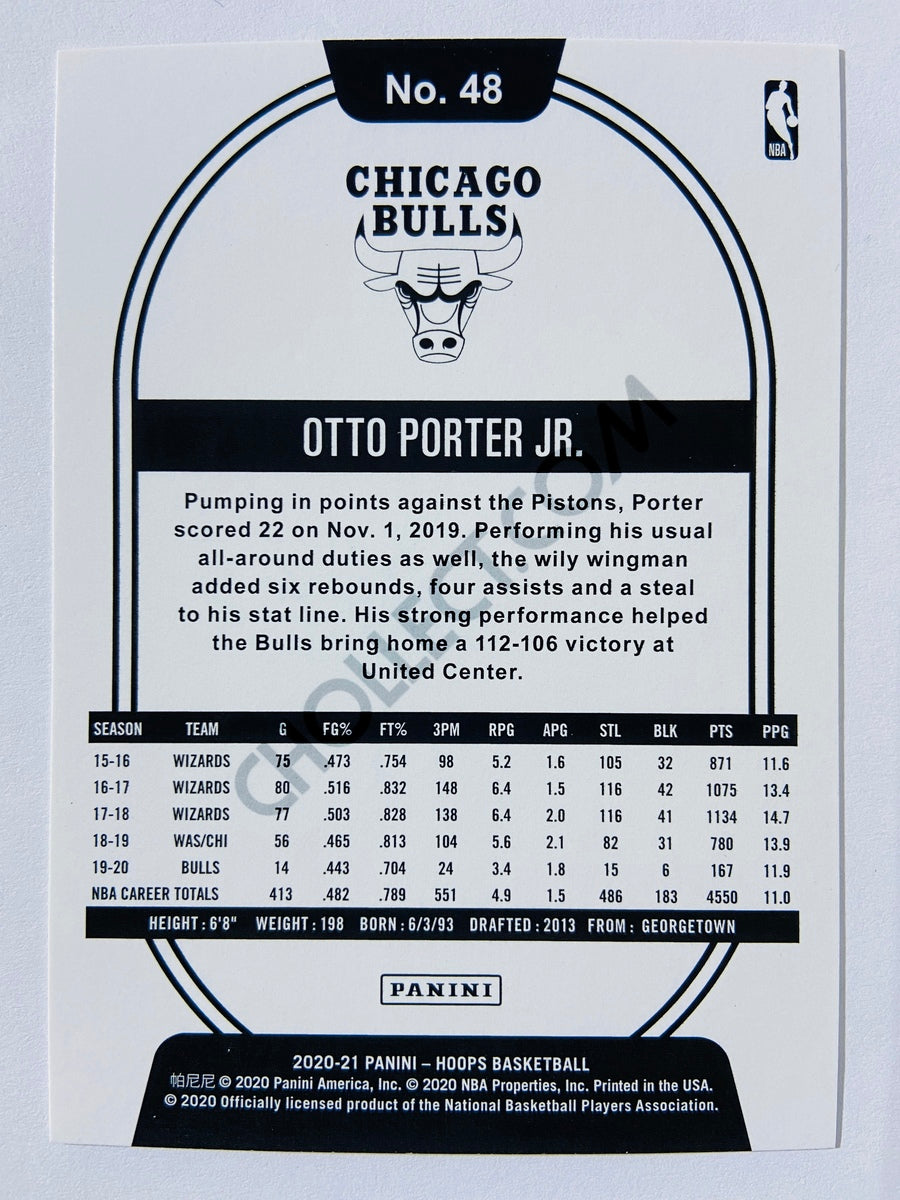 Otto Porter Jr. - Chicago Bulls 2020-21 Panini Hoops #48