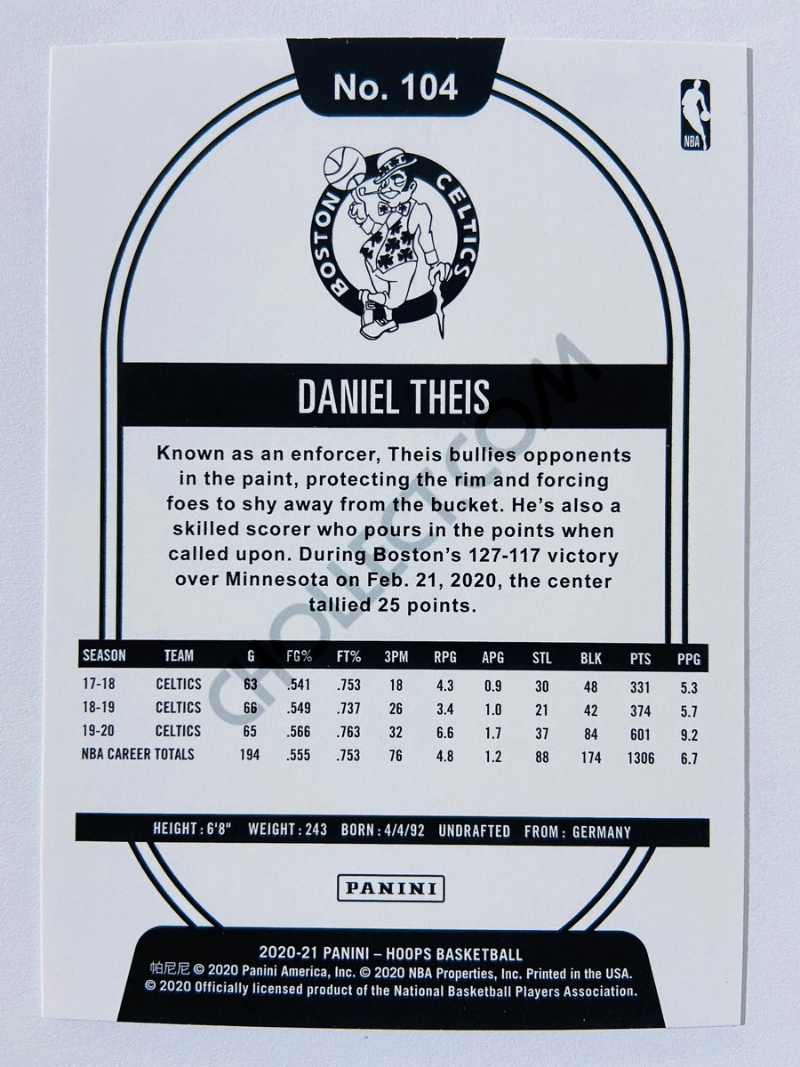 Daniel Theis - Boston Celtics 2020-21 Panini Hoops #104