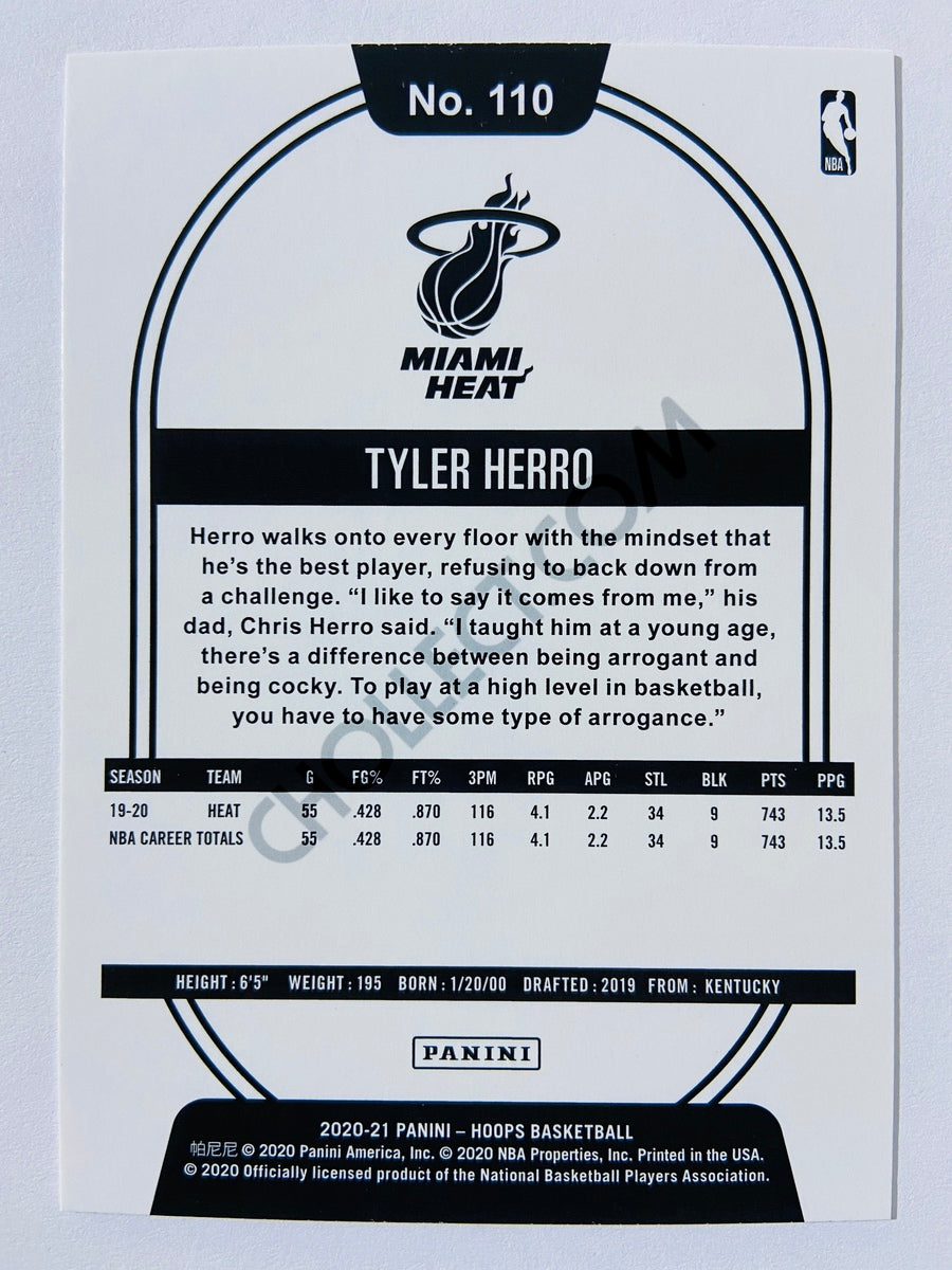 Tyler Herro - Miami Heat 2020-21 Panini Hoops #110