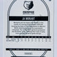 Ja Morant - Memphis Grizzlies 2020-21 Panini Hoops #120