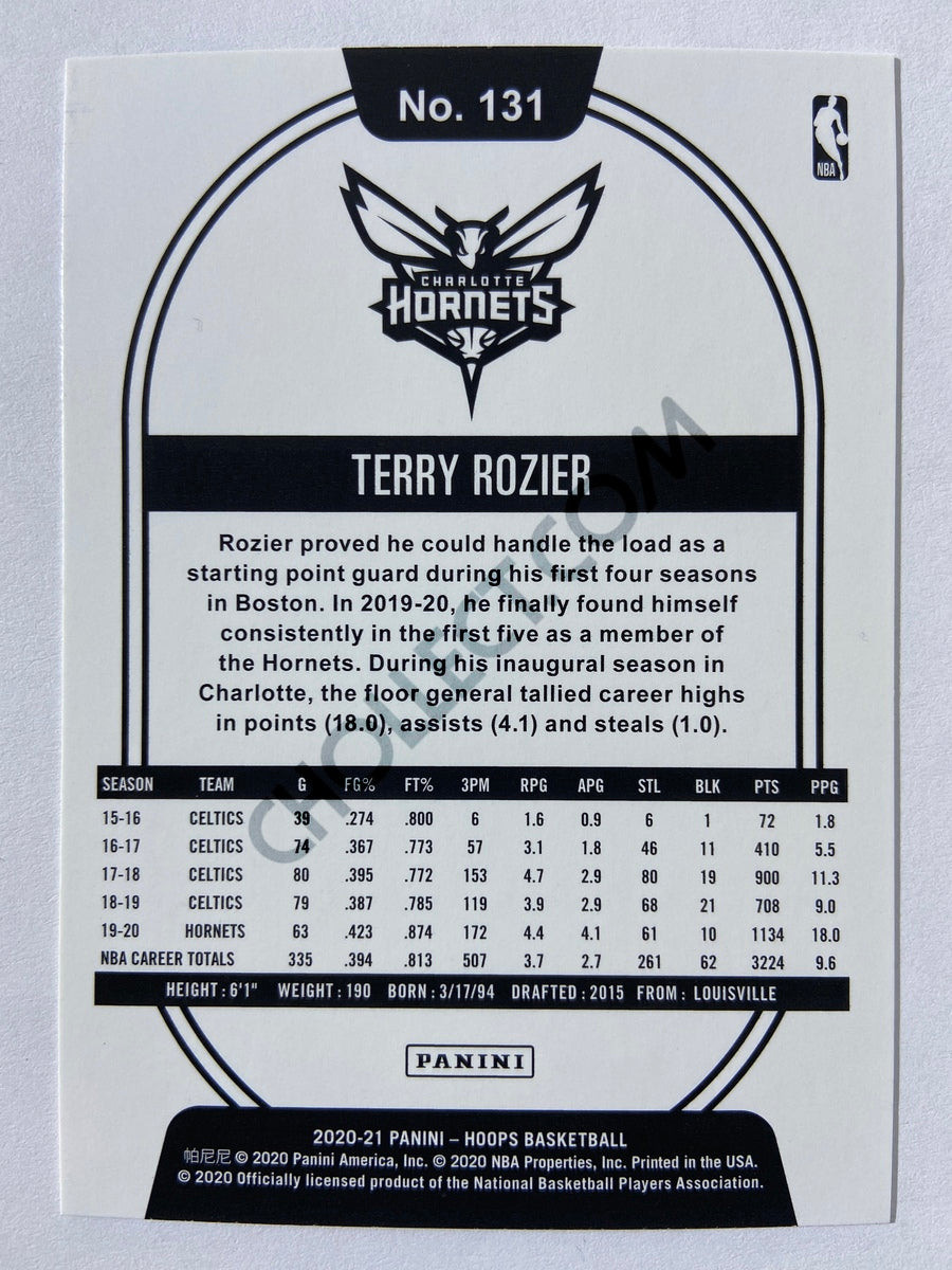 Terry Rozier - Charlotte Hornets 2020-21 Panini Hoops #131