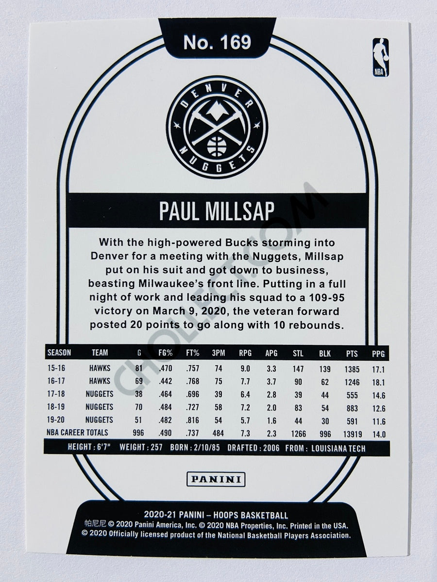 Paul Millsap - Denver Nuggets 2020-21 Panini Hoops #169