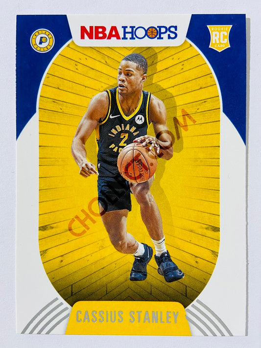 Cassius Stanley - Indiana Pacers 2020-21 Panini Hoops RC Rookie #215