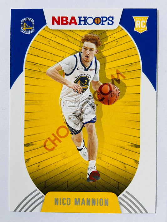 Nico Mannion - Golden State Warriors 2020-21 Panini Hoops RC Rookie #248