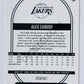 Alex Caruso - Los Angeles Lakers 2020-21 Panini Hoops Teal Explosion Parallel #186