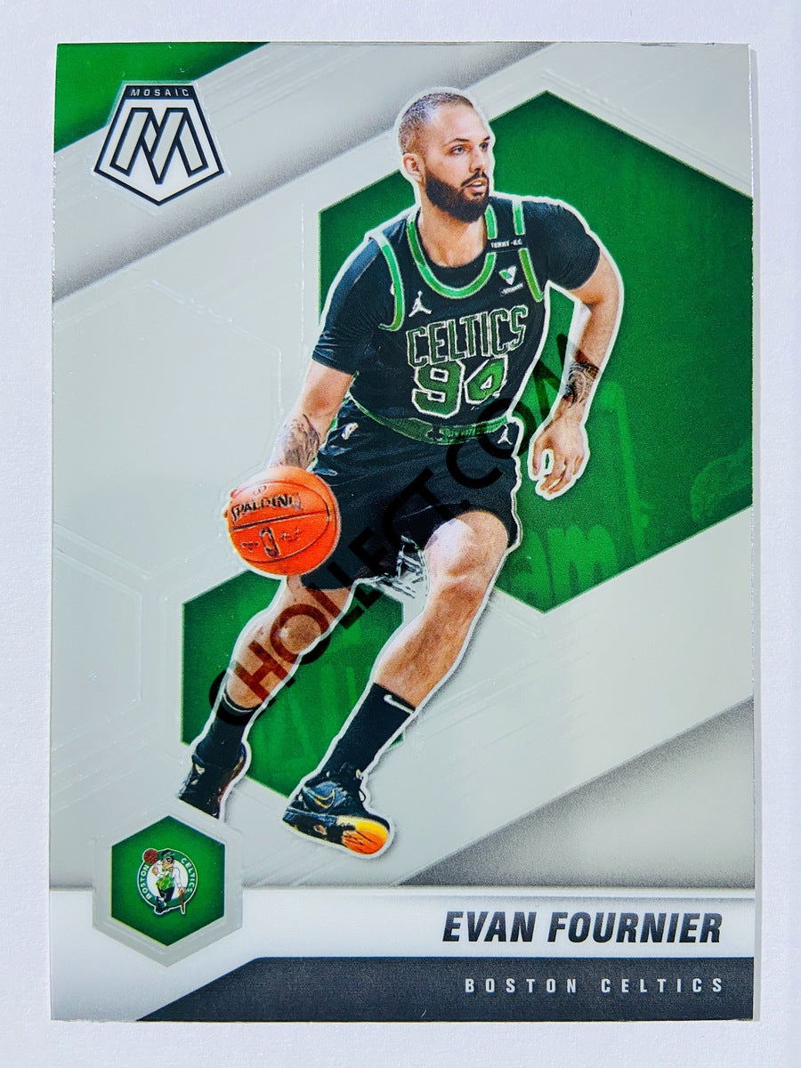 Evan Fournier – Boston Celtics 2020-21 Panini Mosaic #132