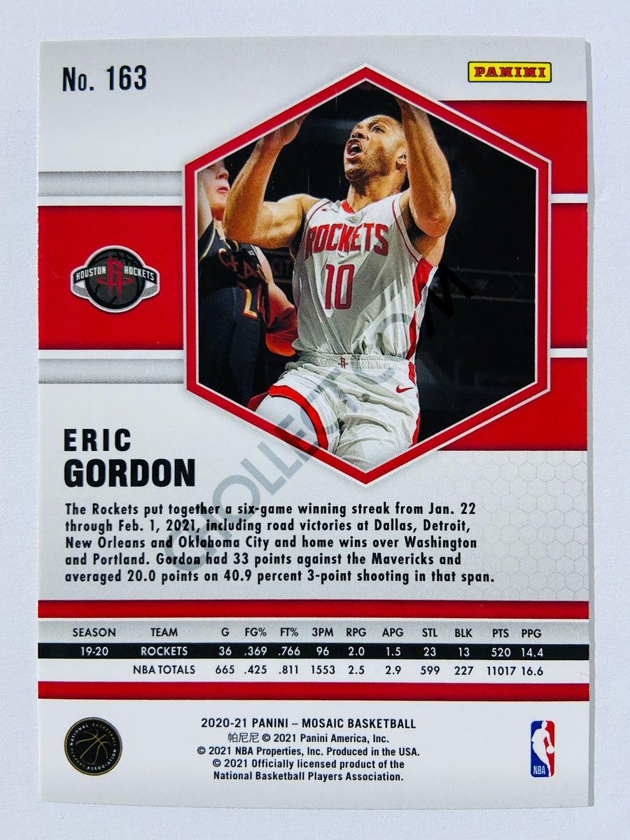 Eric Gordon – Houston Rockets 2020-21 Panini Mosaic #163