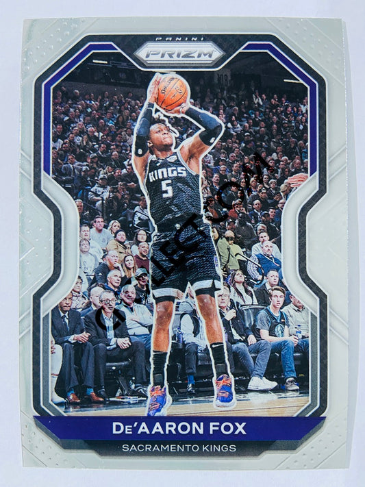 De'Aaron Fox - Sacramento Kings 2020-21 Panini Prizm #13