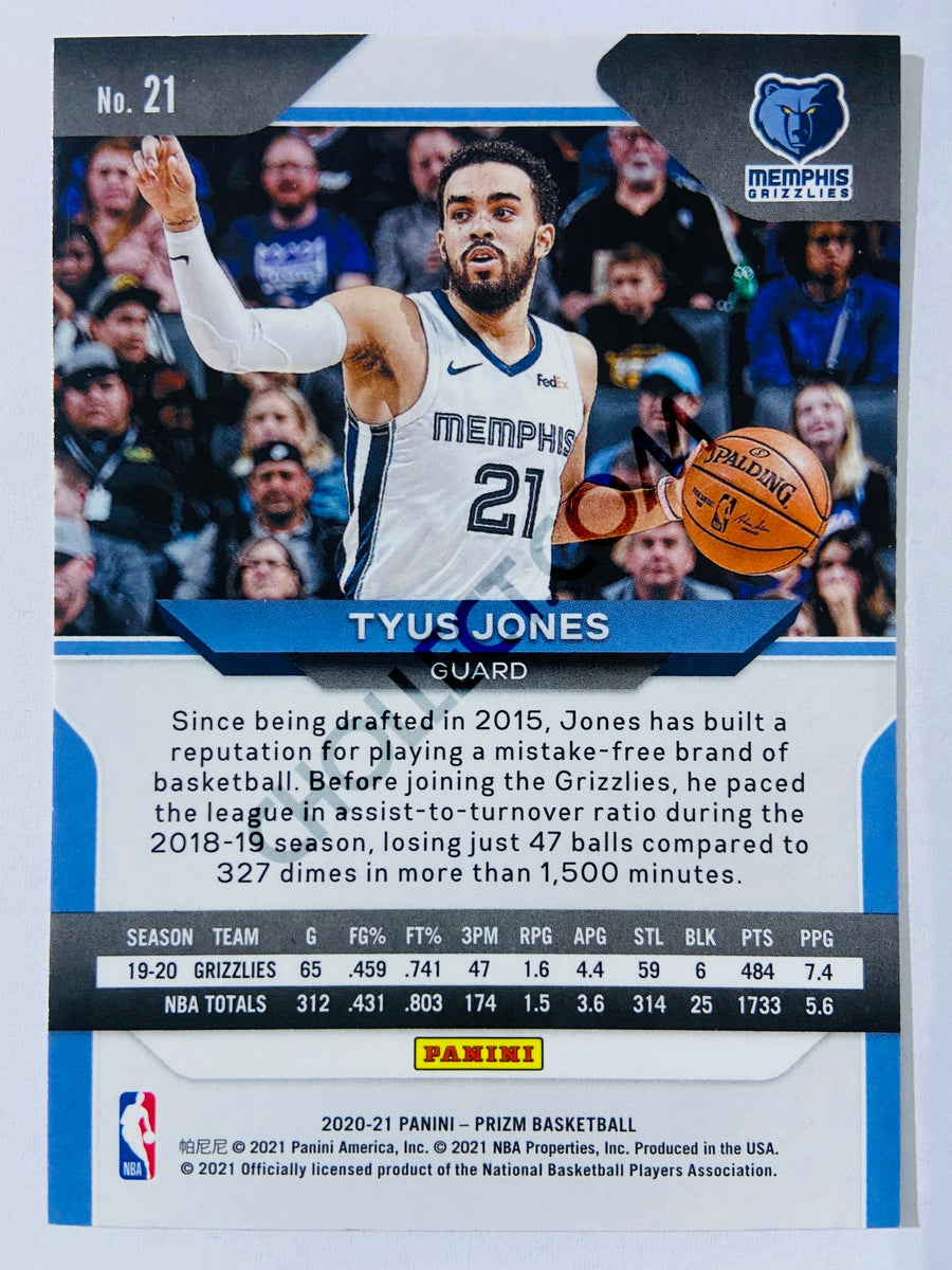 Tyus Jones - Memphis Grizzlies 2020-21 Panini Prizm #21