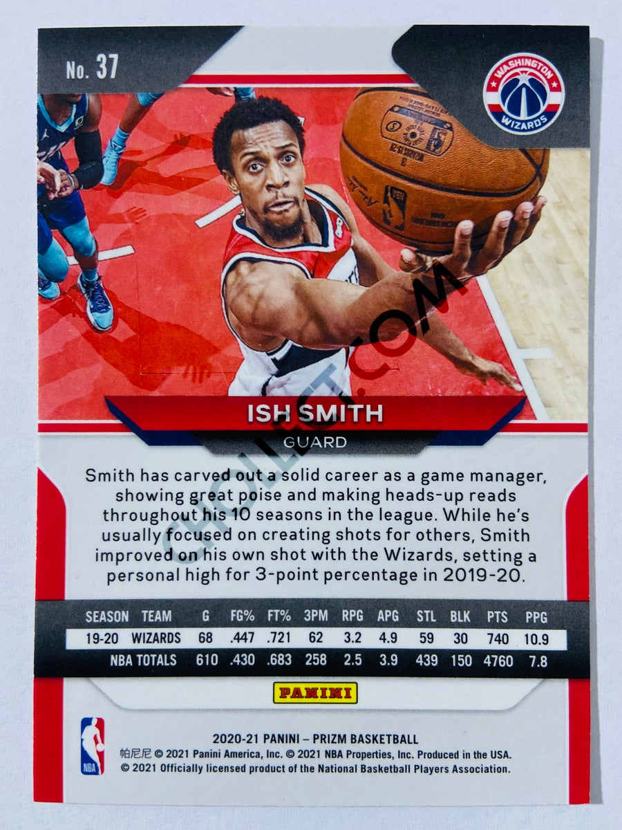 Ish Smith - Washington Wizards 2020-21 Panini Prizm #37